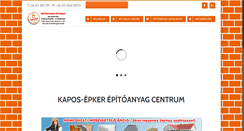 Desktop Screenshot of kaposepker.hu